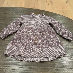 Chelsea & Violet Baby Girls 12-24 Months Floral Printed Long Sleeve Dress